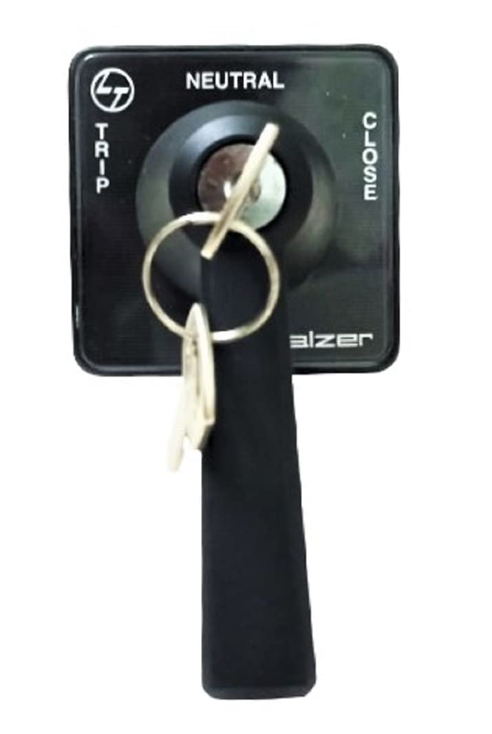 SALZER (L&T) Breaker Control TNC Switch 72009SEB90PGGB 2NO + 2NC Gray with Barrel Lock Amazon