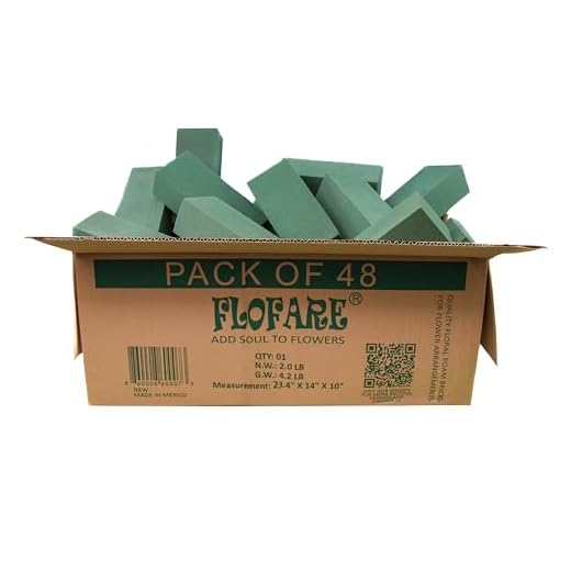 48 Pack Floral Foam Blocks for Arrangements