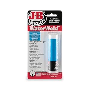 J-B Weld 8277SPA – Barrita Fuga de LÃ­quidos – Bicomponente – Masilla – Resina – Epoxi – Hogar – FontanerÃ­a – Cisternas – DepÃ³sitos – Reparaciones – MÃºltiples superficies – 57gr