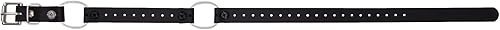 Miniatura 5 de Educator Collar de perro extra pequeño con doble bungee para perro, bioano, impermeable, resistente al olor, hebilla de metal y anillo en D con dos