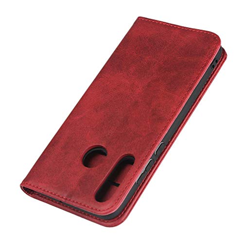 Sunyoo For Huawei P30 Lite Leather Wallet Case With Id Credit Card Holder, Flip Folio Book Magnetic Cell Phone Cover For P30Lite Shockproof Protective Cover For Men & For Women (6.15")-Wine Red #TOP5