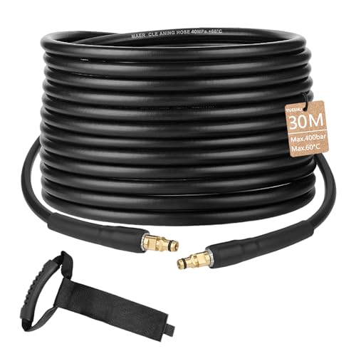 30m Flexible Tuyau pour Kärcher K2 K3 K4 K5 K6 K7 Nettoyeur Haute Pression Accessoires Tuyau de Rechange d'extension Rallonge Tuyaux de Rechange Pièces...