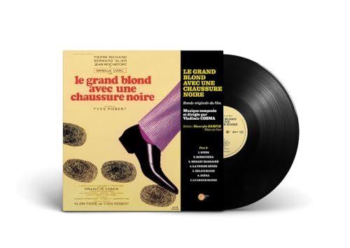 Portada del vinilo Le Grand Blond Avec Une Chaussure Noire Bso de Vladimir Cosma