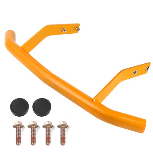 Kolasina 683-05155-4021 Yellow front bumper bracket Tube Fit for Cub Cadet GT XT1 XT2 50 GX54 ST54 LX54 LX50 Compatible with 19A30020100 19A30020 front bumper kits