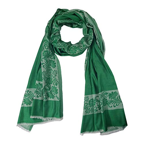 Haut jacquard en modal vert taille L pour vos soirées d'été et sorties