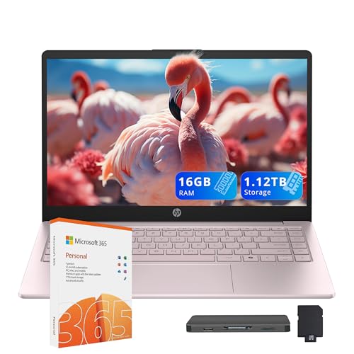 HP Stream 14C` HD m[gp\R w&rWlXp IntelvZbT[ N150 16GB RAM 1.12TBXg[W (128GB UFS+1TB hbLOXe[VZbg)A1NԂOffice 365ACopilot 