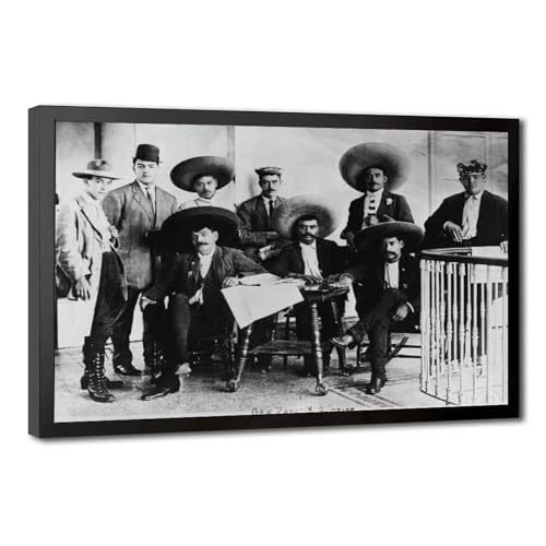 Impression sur toile Emiliano Zapata pour habiller un mur de bureau vide