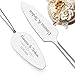 Messe mit günstig Kaufen-Geschenkfreude Tortenheber inkl. Tortenmesser mit Gravur - individuelles Hochzeitsgeschenk personalisiert - Torten -/ Kuchen Besteck Set zur Hochzeit - Hochzeitsgeschenke für Brautpaar - Edelstahl