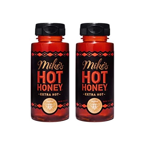 Mike's Hot Honey, Honey with a Kick, Sweetness & Heat, 100% Pure Honey, Shelf-Stable, Gluten-Free & Paleo Extra Hot (2 pack) Cover
