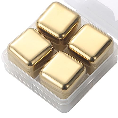 Cubos de hielo reutilizables acero inoxidable (4 unidades) miniatura 5