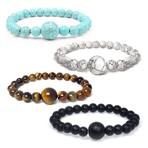 Motion Sickness Bands Anti Nausea Acupressure Wristband Anti Nausea Bracelet for Motion Sickness and Morning Sickness(YC-SL-4PCS-bAY-1)