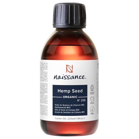 Naissance Organic Hemp Seed Oil 225ml Cover