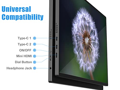 Xgaming 16 Inch Portable Monitor 120Hz Qhd 2.5K Ultra Thin Hdr Wide Ips External Screen, 2560 X 1600 Pc Gaming Monitor For Laptop Mac Phone Tablet Ps4 Xbox Switch With Dual Speakers, Type-C Hdmi Ports #TOP6