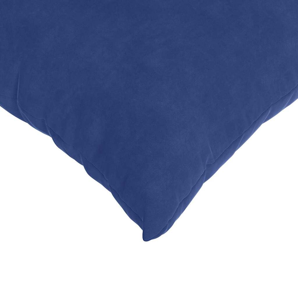 Cuscino Divano 2 Pezzi Blu Polizia 70x50cm Tessuto a Coste, Imbottito e Morbido, Ergonomico per Soggiorno, Ufficio, Sala da Pranzo, con Rivestimento Sfoderabile, Lavabile, Antiscivolo