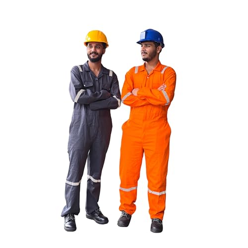 Image of HABIL Industrial Workwear /Coverall /Boiler Suit, 100% Cotton, 200 GSM
