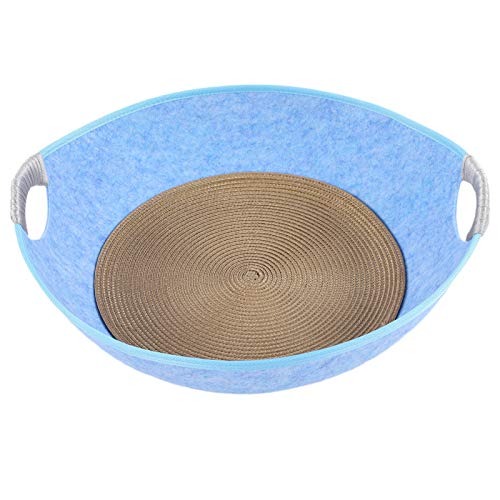 Resistente à sujeira, durável, forte e resistente para gatos, pano de feltro, ninho para animais de