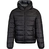 daunen winterjacke herren wellensteyn  Champion Small Logo Winterjacke Kapuzenjacke (S, black/grey)