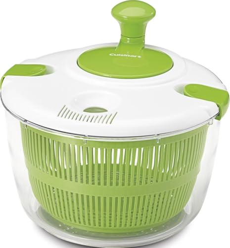 Cuisinart Large Salad Spinner, 5-Qt, Vegetable & Fruit Salad...