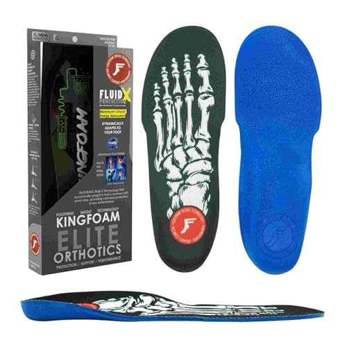 Plantillas KingFoam Orthotic Pro con FluidX para Fasciitis plantar
