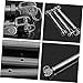 COOLHIYA 2pcs Stainless Steel Closed Body Turnbuckle Wire Rope Tensioner Heavy Duty Rigging Screws Corrosion Resistant for Industrial Use