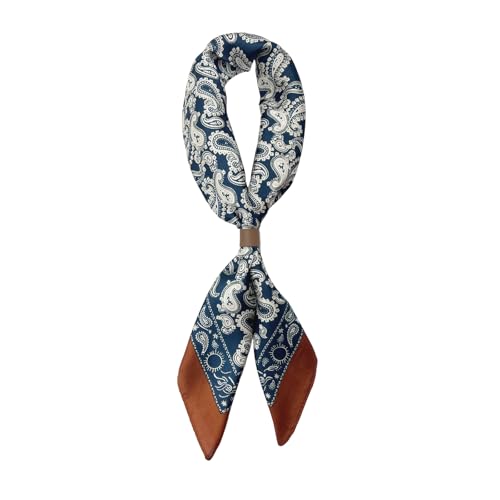 Square Silk Feel Scarf for Men