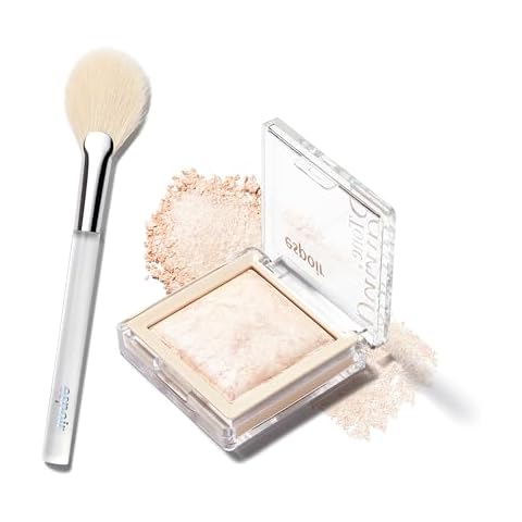 Espoir Tone Pairing Highlighter #Seashell │0.33 oz. (9.6 g)│Subtle Glitters for Daily make up │ 3 color Shades Going Well with Various Skin Tones │Sheering Makeup │ Korean Beauty Costmetics Cover