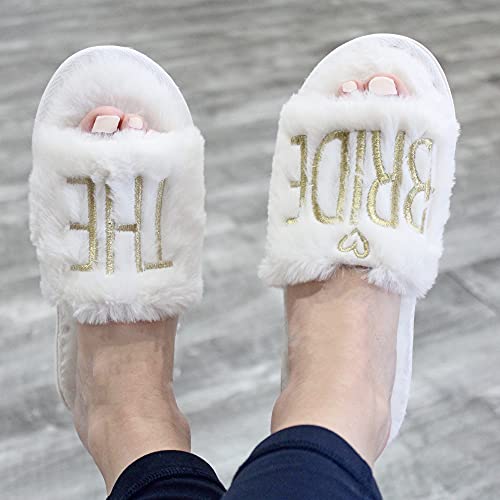 Wedding Slippers - Bride and Bridesmaid Slippers, Getting Ready Outfits for Bridal Party, I Do Crew, Wedding Day3