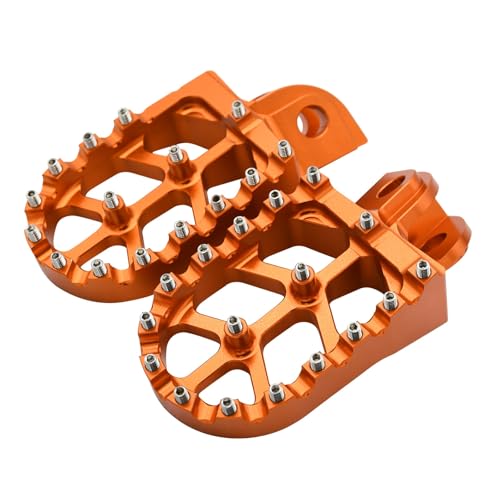 Repose-Pieds CNC pour Motocross Husqvarna Pédales Enduro Sorties Pistes et Chemins
