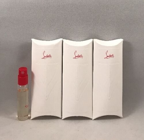 3 Christian Louboutin Bikini Questa Sera Perfume Sample Spray Vial 0.08 oz for Women