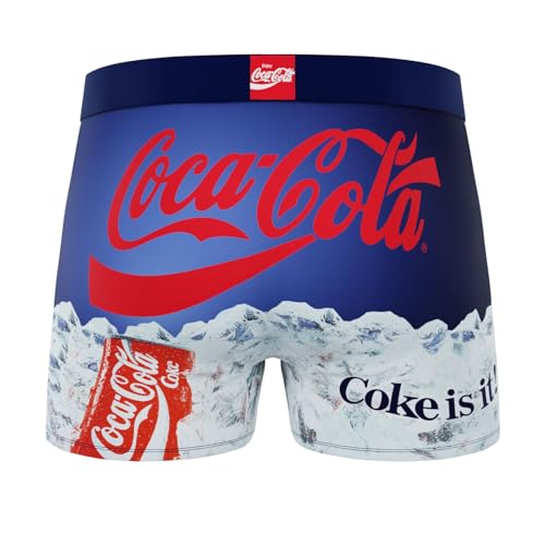 CRAZYBOXER Coca-Cola Drinks Men's Boxer Briefs 3 Pack (Creative Packaging)2