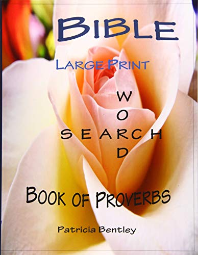 Bible Large Print Word Search: Book of Proverbs