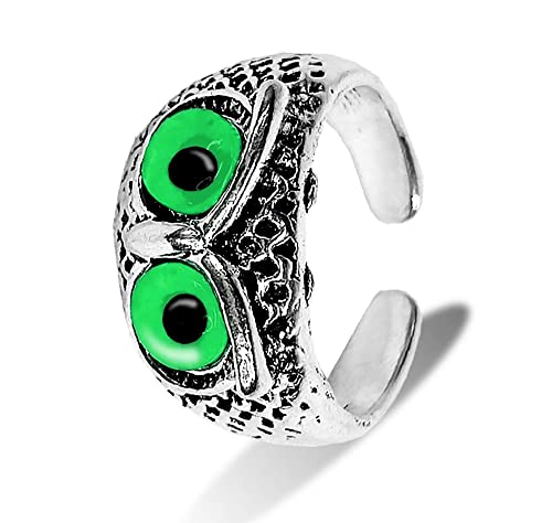 Bague de pouce oiseau en acier inoxydable pour la chance