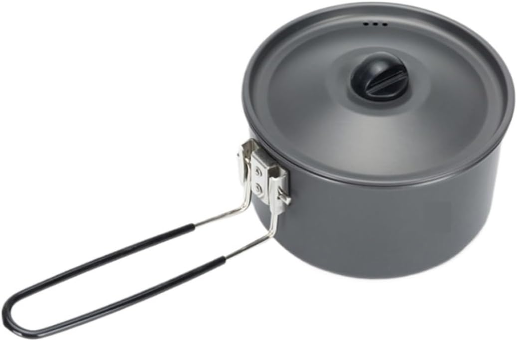Camping Kitchen Utensil Camping Cooker Instant Noodle Pot Outdoor Picnic Small Cooking Pot Camping Portable Single Pot for Outdoor Cooking