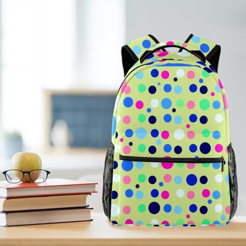 Sac à dos d'école et voyage multicolore pour filles et garçons - 5