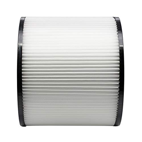 Extolife Replacement Filter Compatible with Shop-Vac 90350 90304 90333 Replacement fits for Shop Vac 4-16 Gallon most Wet/Dry Vacuum, Washable Synthetic Material, 2 PACK