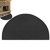 Tapete para chimenea a prueba de aceite, tapetes para hogueras a prueba de calor, tapete de protección de suelo resistente al calor para estufa de leña, suministros de cocina para el hogar