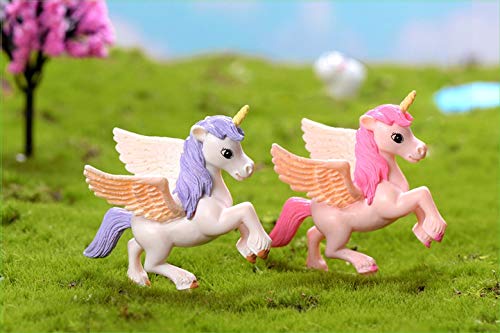 Hiawbon Mini Animals Miniature Figurines Animals Model Fairy Garden Miniature Moss Landscape Cake Topper Diy Terrarium Crafts Ornament Accessories For Home Decoration #TOP1