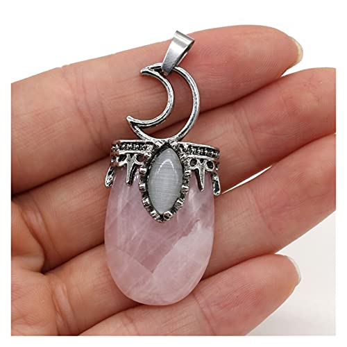 Améthyste perles pendentifs en cristal pour offrir un collier fait main