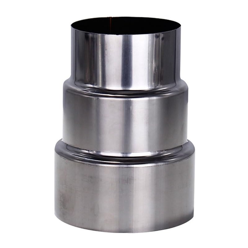 Adaptateur Réducteur Conduit, Adaptateur de cheminée 1 pièce, tuyau de réduction d'extension, grande tête à petite(10cm~7cm)
