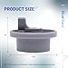 BlueStars 165314 Dishwasher Lower Rack Wheel Bosch Dishwasher Parts - Compatible for Bosch & Kenmore Dishwashers - Replaces 420198 423232 AP2802428 PS8697067 00420198 PS3439123 EAP3439123 - PACK OF 4