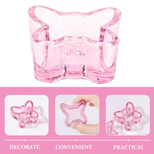 Vaso para esmalte LIFKOME con diseño de mariposa miniatura 3