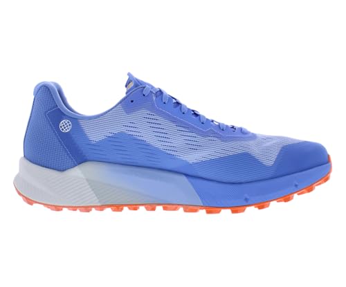 Image of adidas Terrex Agravic Flow 2 GTX Mens Shoes Size 14, Color: Blue Dawn /Blue Fusion /Impact Orange-Blue