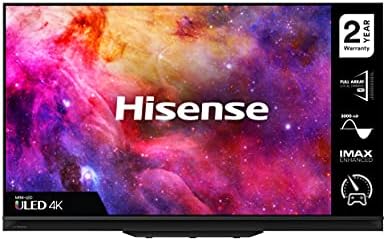HISENSE 75U9GQTUK Min-LED Series 75-inch 2000-nit 4K UHD Dolby Vision HDR Smart TV with DTS Virtual X, YouTube, Freeview Play and IMAX Enhanced, TUV Certificated (2021 NEW)