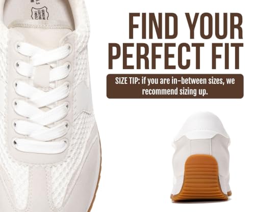 Image of Project Cloud Lace-up Fashion Sneakers for Women Footwear 2026 (Madison) | Memory Foam Insole for Comfortability; Non-Slip Casual Ladies Shoes for Women Sneakers; Lightweight Lace-up Womens Shoes