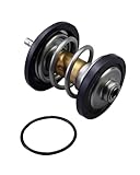 Engine Coolant Thermostat with Seal Compatible with Audi A3 A4 A5 A6 Q3 Q5 TT & VW Jetta Passat Tiguan Beetle CC Eos GTI 2008-2018 Replace 06H121026DD