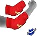 RDX HYP-ER-S Codera Baloncesto Soporte Vendaje Codo, Protectors Venda, Rojo, S