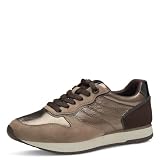 Tamaris Damen 1-1-23602-41 Sneaker, Taupe Comb, 39 EU