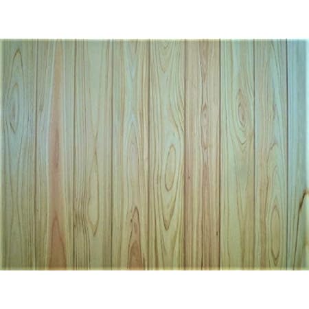 Amazon 桧羽目板 無節 上小 九州産 木材 壁板 本実目透かし約950 90 10 サンダー仕上 枚 半坪 羽目板 幅木