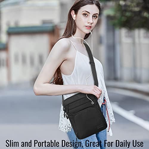 TiMOVO 9-11 inch Tablet Sleeve with Earphone Holes for iPad 10th Gen 10.9 2022, iPad Air 5/4 10.9, iPad 10.2 2021-2019, iPad Pro 11 2022, Galaxy Tab A8 10.5/Tab S8 11, Shoulder Bag with Pockets, Black