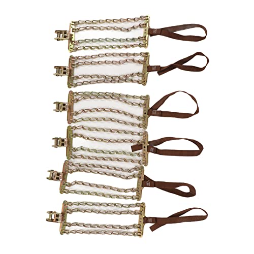Cadenas de nieve Aramox para viajar seguro en coche o SUV con ajuste de 165 mm a 265 mm
